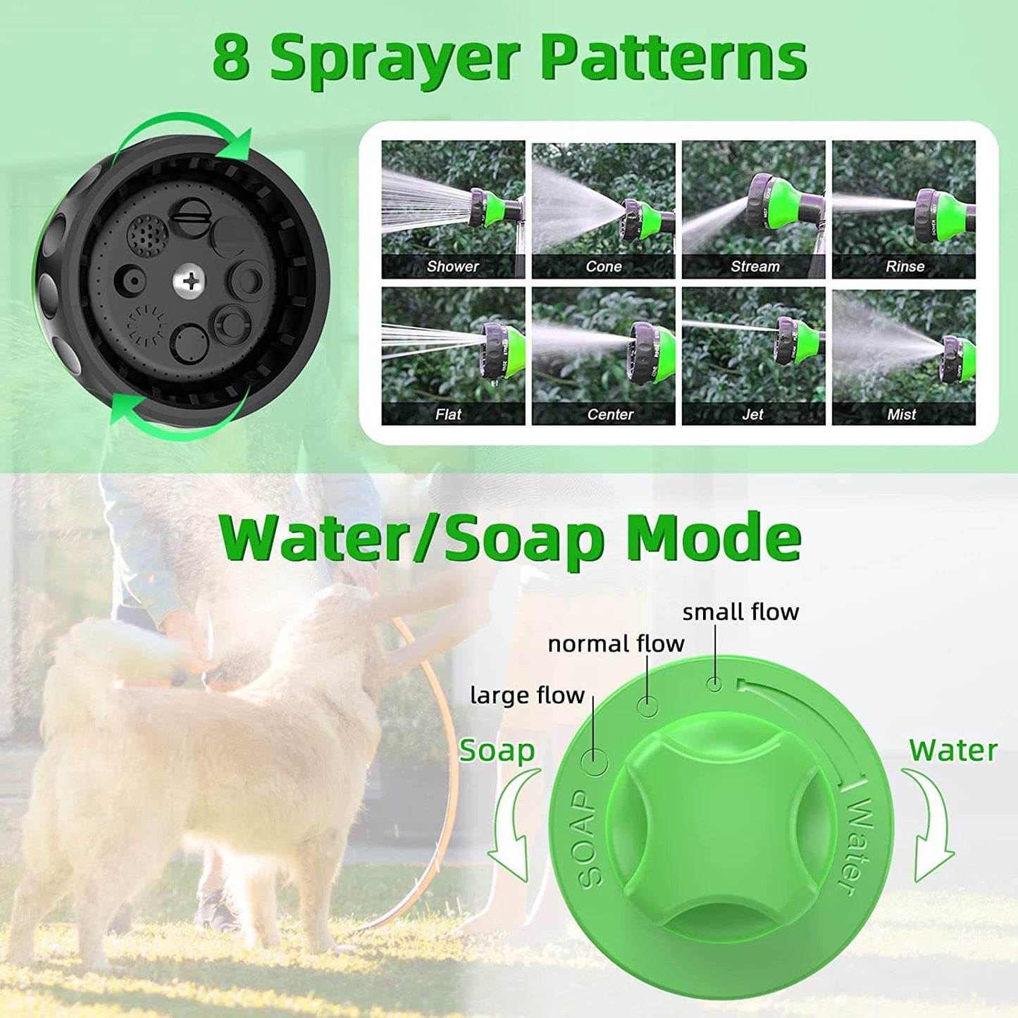 High-Pressure Pet Shower Sprayer