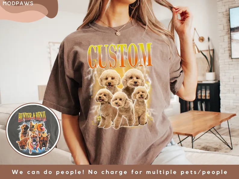 Personalized 90's Pet Shirt