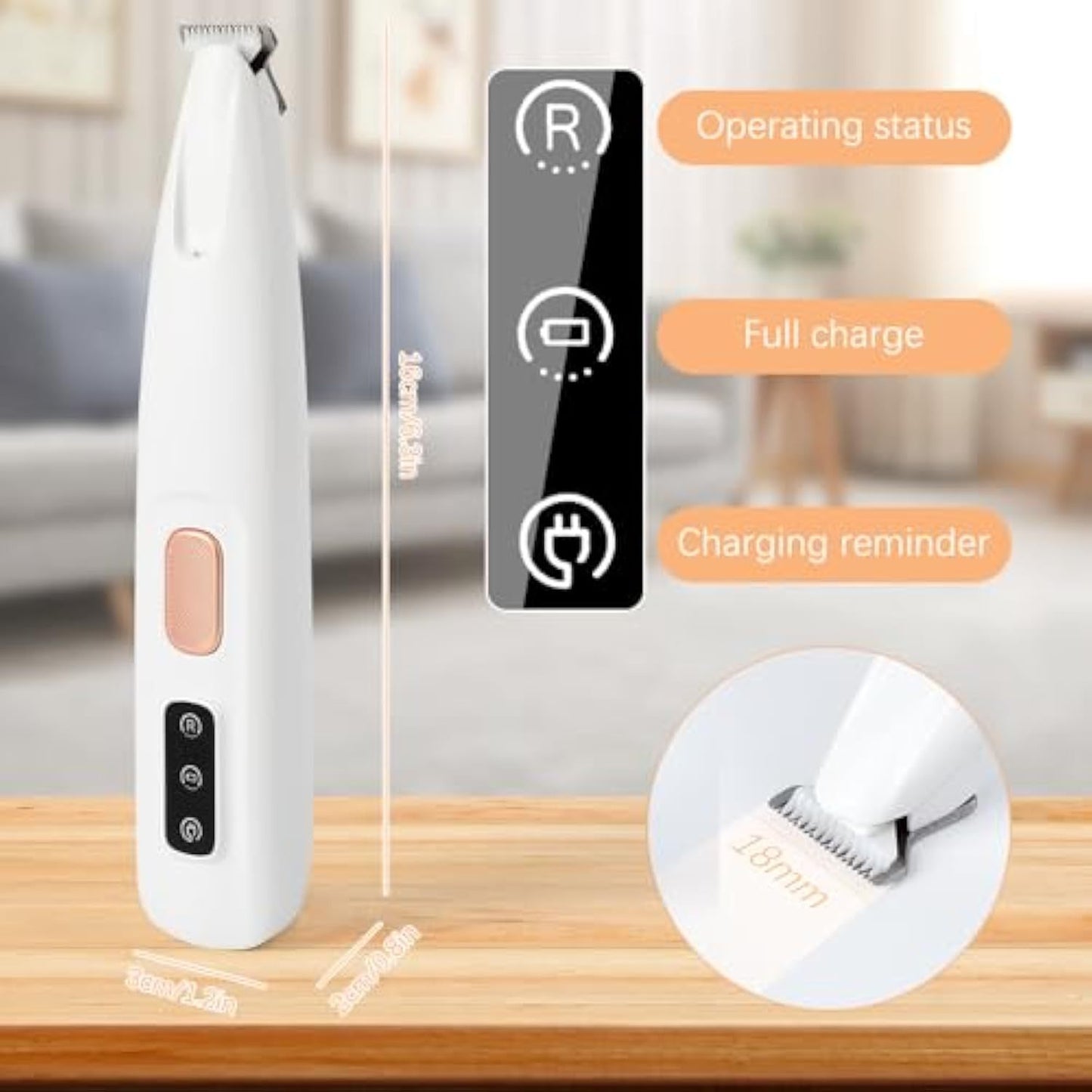 LED Pet Paw Trimmer
