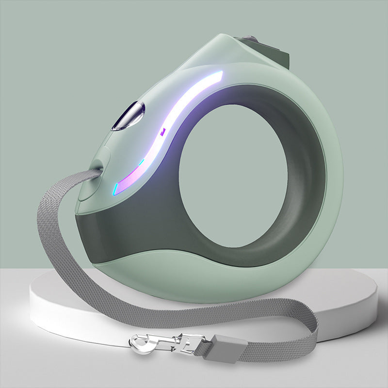 Retractable Dog Leash with LED Light