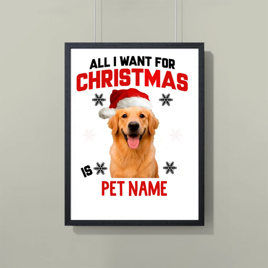 CHRISTMAS Vertical Framed Poster