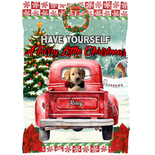 Have Yourself A Furry Little Christmas Blankets