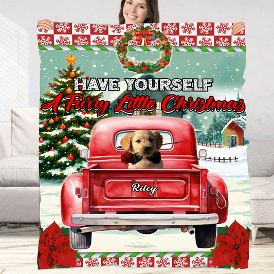 Have Yourself A Furry Little Christmas Blankets