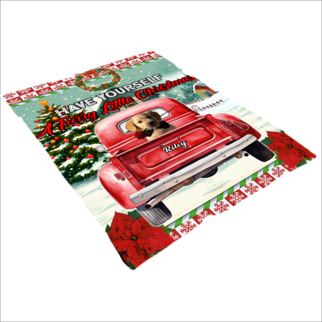 Have Yourself A Furry Little Christmas Blankets