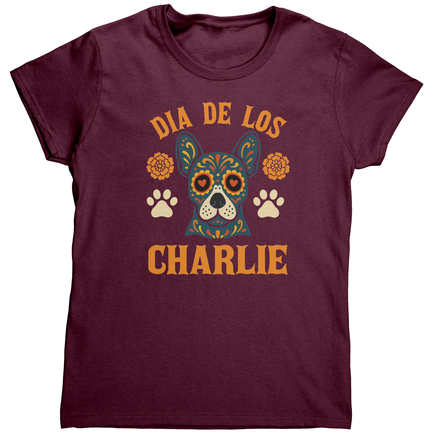 Customize_DIA_DE_LOS_WOMENS_SHIRT_Maroon_Mockup.png