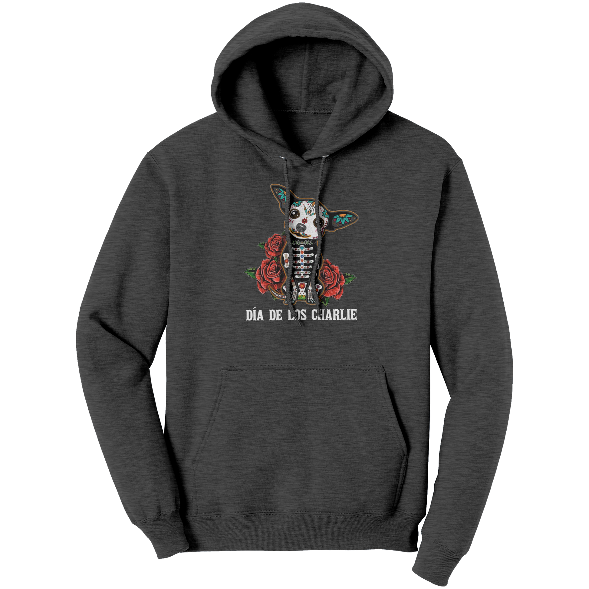 Customized_Name_and_Dog_Hoodie_Dark_Heather_Front_Mockup.png