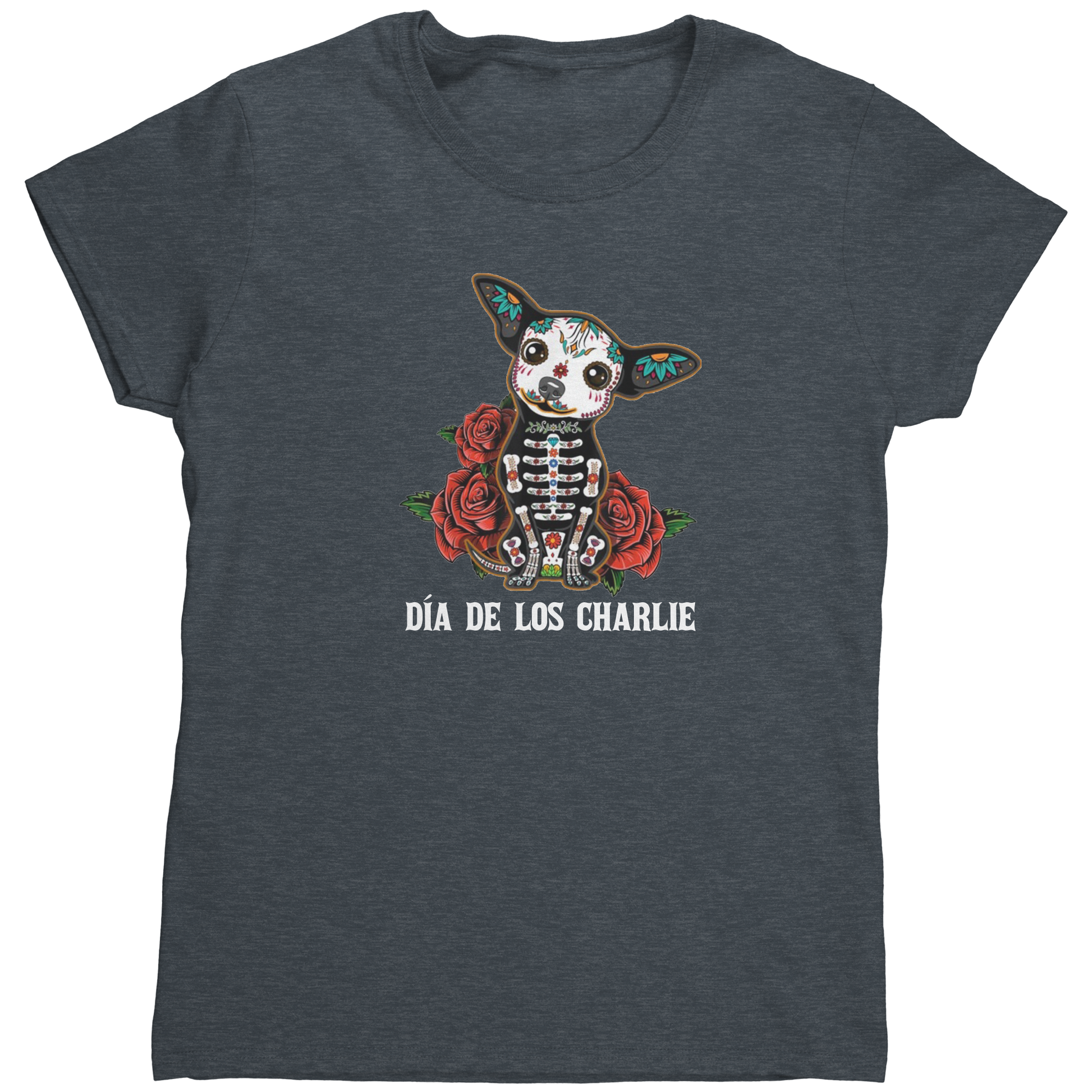 Customized_Name_and_Dog_Women_Shirt_Dark_Heather_Mockup.png