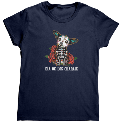 Customized_Name_and_Dog_Women_Shirt_Navy_Mockup.png