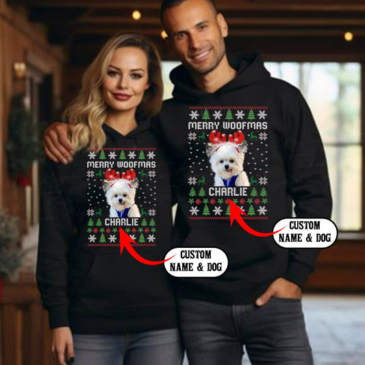MERRY WOOFMAS HOODIE