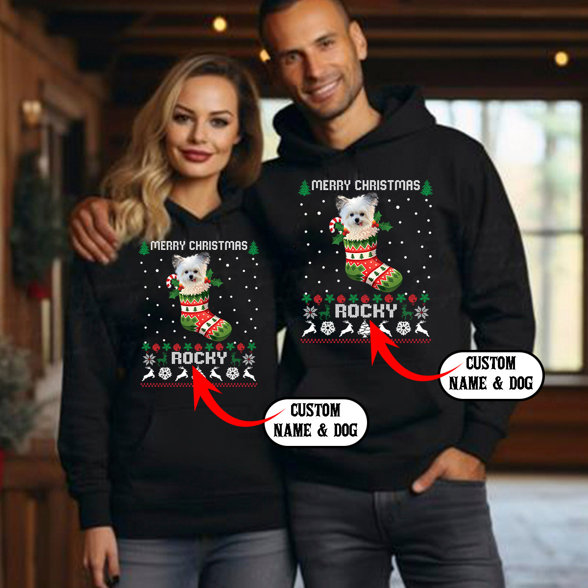 MERRY CHRISTMAS HOODIE