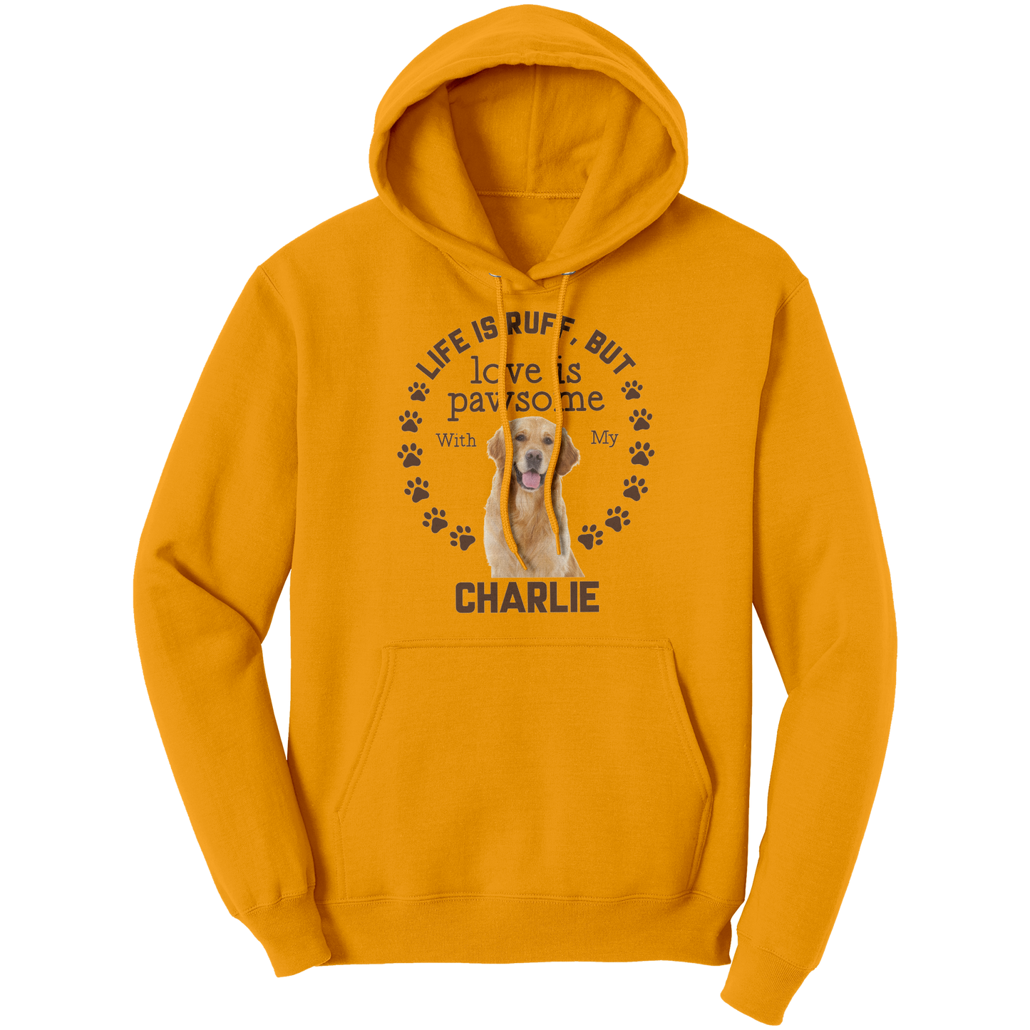 Personalized_Love_Is_Pawsome_Hoodie_Gold_Front_Mockup.png