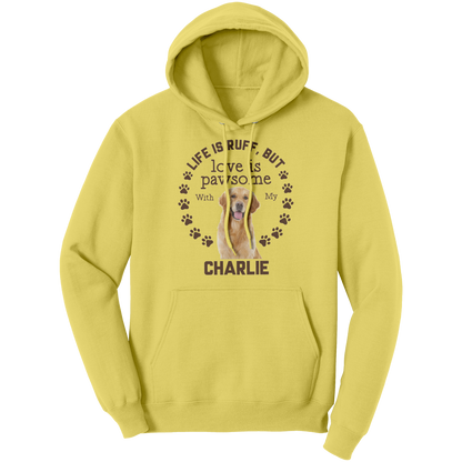 Personalized_Love_Is_Pawsome_Hoodie_Yellow_Front_Mockup.png