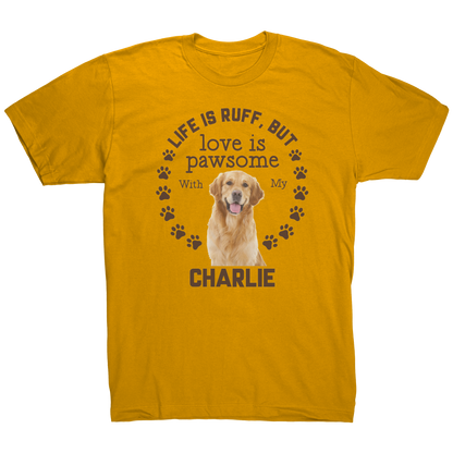 Personalized_Love_Is_Pawsome_Shirt_Gold_Mockup.png
