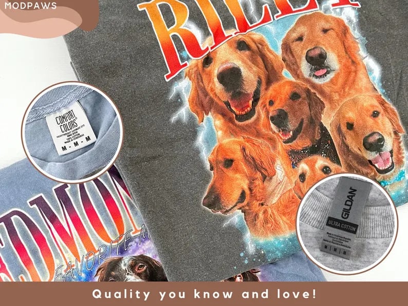 Personalized 90's Pet Shirt