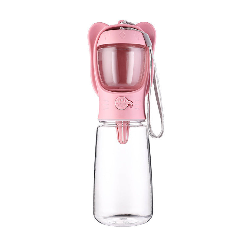 2-In-1 Pet Water Bottle