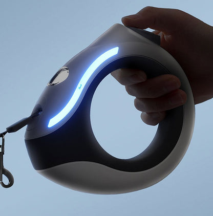 Retractable Dog Leash with LED Light